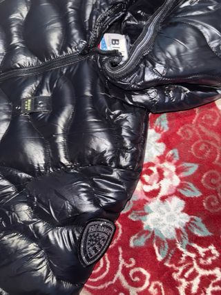 Piumino Blauer da donna patch glitter