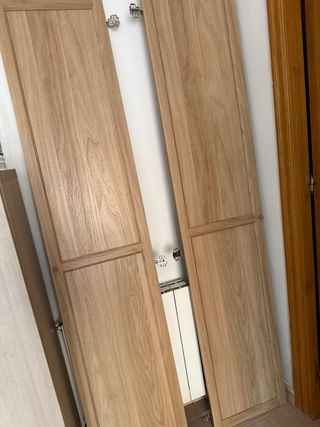 2 Puertas Madera Billy Casi Nuevas