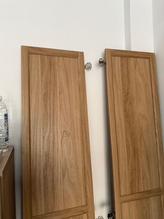 2 Puertas Madera Billy Casi Nuevas