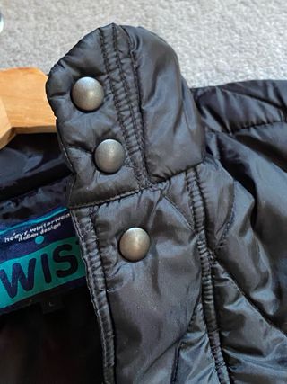 Giubbotto Twist trapuntato nero taglia L