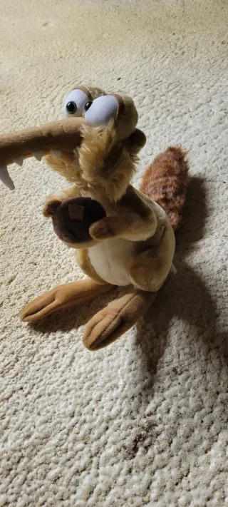 Peluche Scrat L'era Glaciale