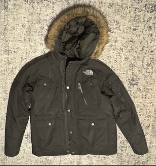 Parka The North Face verde con capucha