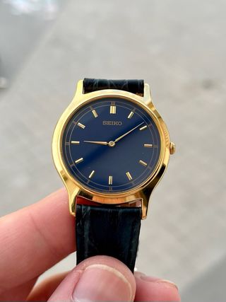 Reloj Seiko Quartz Vintage Gold Nuevo *Año 1995*