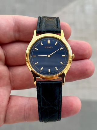 Reloj Seiko Quartz Vintage Gold Nuevo *Año 1995*