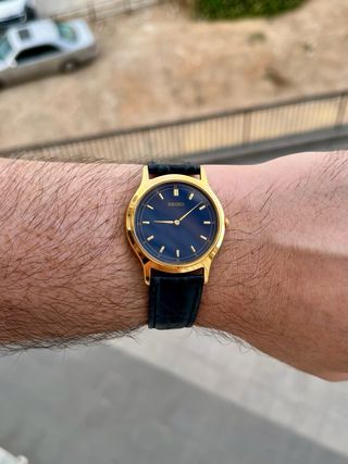 Reloj Seiko Quartz Vintage Gold Nuevo *Año 1995*