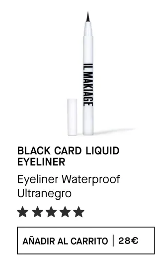 IL MAKIAGE Delineador Líquido Waterproof Negro