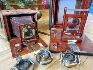 Proyecto restauración cámaras y objetivos antiguos