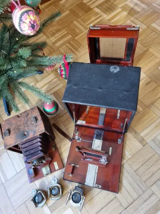 Proyecto restauración cámaras y objetivos antiguos