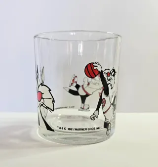 Bicchiere Nutella 1991 Gatto Silvestro Warner Bros
