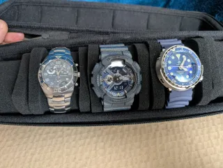 Lote de 3 Relojes y correas.