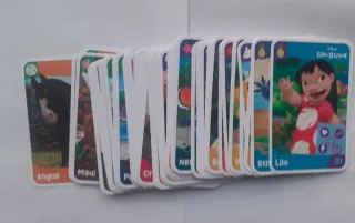 Lote de cromos Disney,Marvel y DC