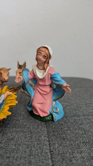 Set Natività Italy con bue e asinello