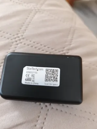 Conmutador StarTech.com 2 Puertos