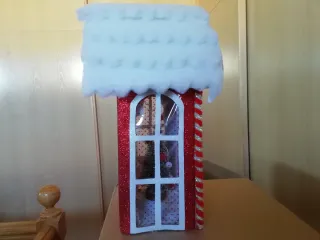 Casita Navideña Decorativa