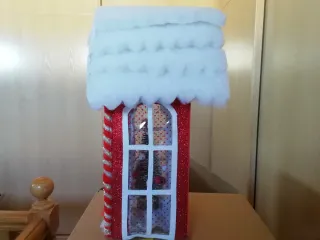 Casita Navideña Decorativa