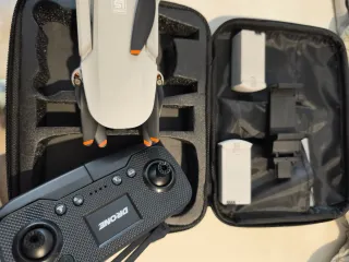 Drone con mando como nuevo