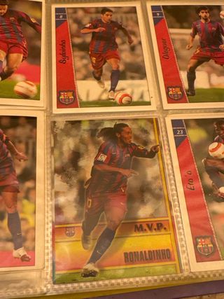 Cromo Ronaldinho MVP 2007 La Liga