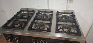Cocina Industrial 6 Fuegos Gas