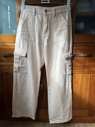 Pantalón cargo mujer