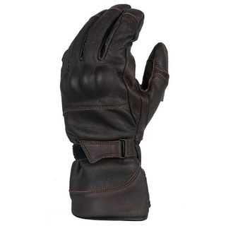 Guantes MOTO DXR Marrón Cuero Talla M invierno