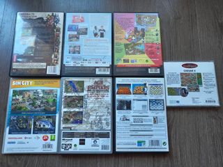 Lote Juegos PC Simulación-Estrategia