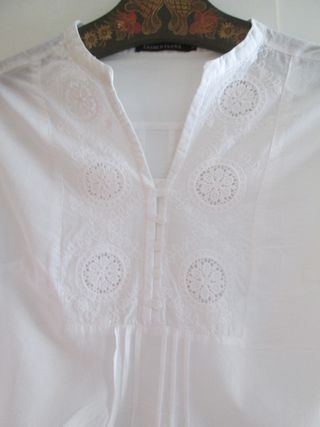 BLUSA ENCAJE CASHEW FLOWR