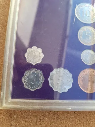Malta 1972 Set de Monedas