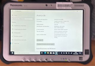 Panasonic Toughbook FZ-G1 i5 4GB RAM 128GB SSD