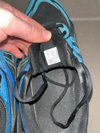 Scarpe ASICS uomo/donna nero/blu