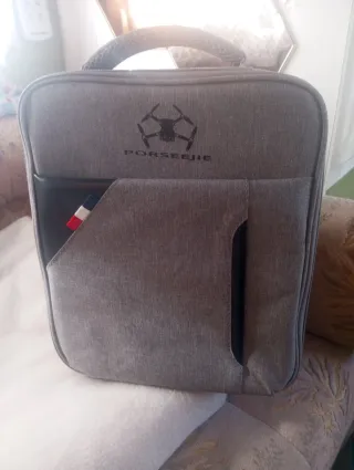 Maleta para Dron PORSEEJIE gris