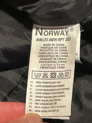 Parka hombre Geographical Norway XXL