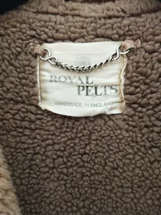 Chaquetón Piel Vuelta Caballero Marrón