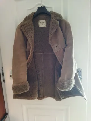 Chaquetón Piel Vuelta Caballero Marrón