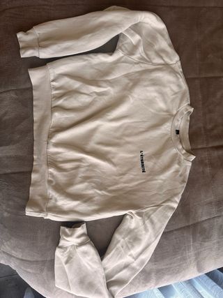 Sudadera L'éternité Beige