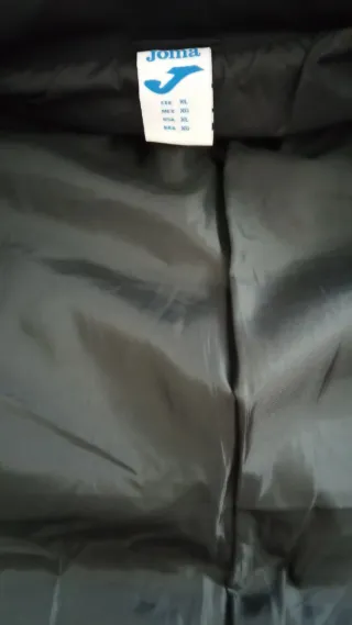 Chaleco Joma Negro Hombre