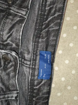 Pantalones Vaqueros Hombre Marrón y Azul