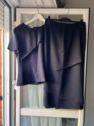 Conjunto 3 piezas Dolores Teresa Azul