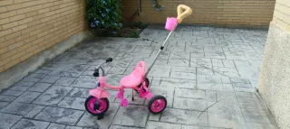 Triciclo infantil rosa