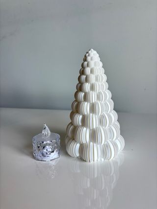 Árvore de Natal Decorativa Amarela