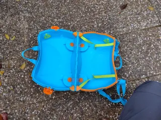 Maleta infantil Trunki azul y verde