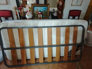 Cabecero cama 90 cm pintado a mano