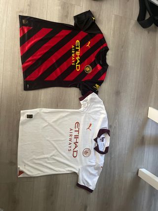 2 Camisetas Manchester City Talla M