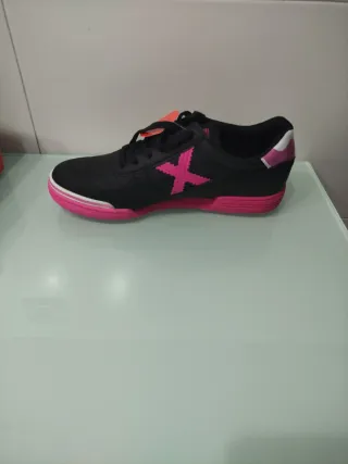 Zapatillas Munich G3 Negras y Rosas