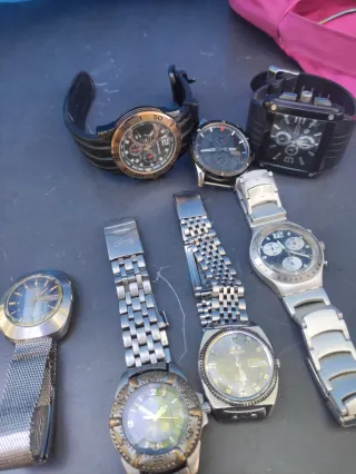 Reloj Festina Cronógrafo Negro y Plateado