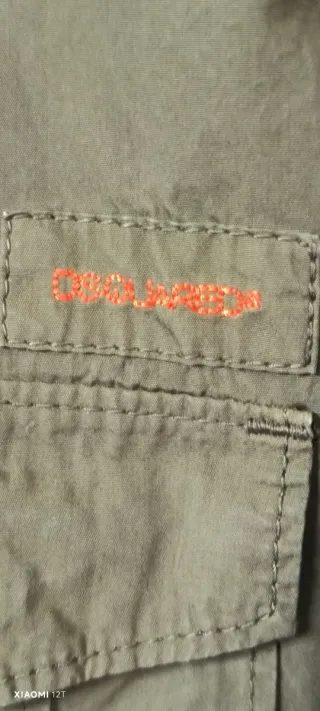 Camicia DSQUARED2 Uomo Verde Militare Tg. M