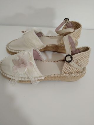 Sandalias Alpargatas Zoysan Niña 35 Made in Spain