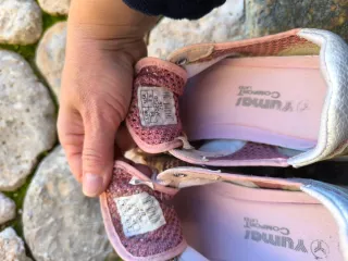 Zapatillas Yumas Mujer Talla 39 Doradas Rosadas