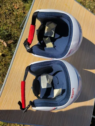 Casco de esquí infantil Wedze blanco