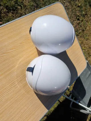 Casco de esquí infantil Wedze blanco