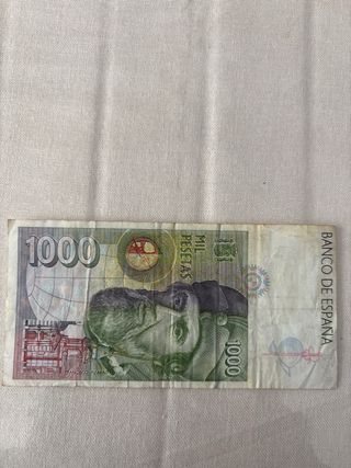 Billete 2000 Pesetas Banco de España 1992